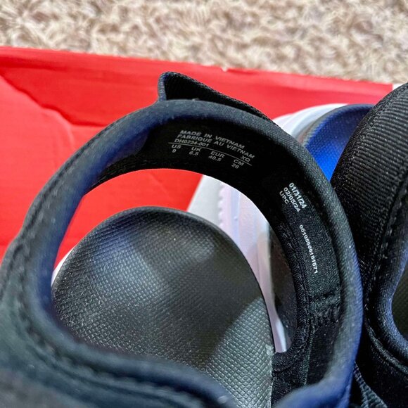 Nike Women’s Icon Classic Sandals Shoes Black White DH0224-001, Size 9 (New) - Picture 8 of 14